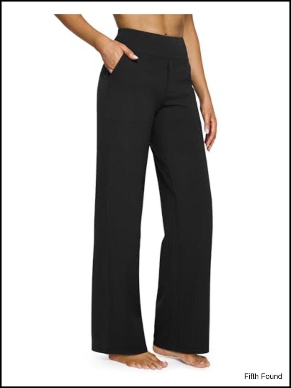 Wide Leg Yoga Pants High Waisted with Pockets Moisture-Wicking